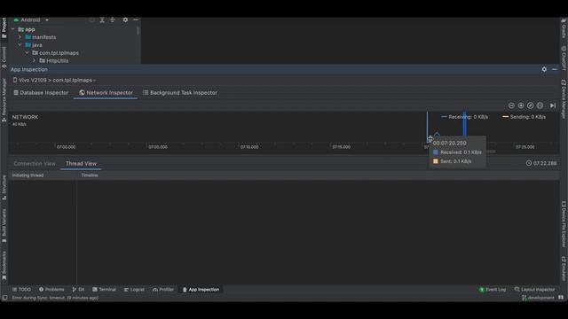 Android Studio Network Inspector to Inspect network traffic Urdu Hindi #androiddevelopers #studio