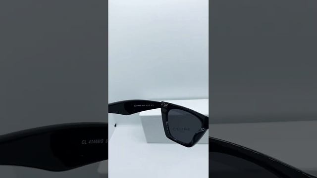 Солнцезащитные очки CELINE CL 41468/S 807IR(чёрная оправа и чёрные линзы)#celine #summer #sunglasse смотреть онлайн