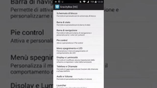 Come mettere tasti a schermo [root]