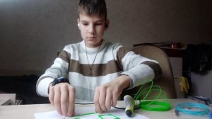 Сделал очки из пластика 3д ручкой