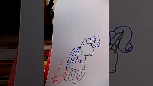 Как на рисовать пони рарити.Peshilats смотреть онлайн