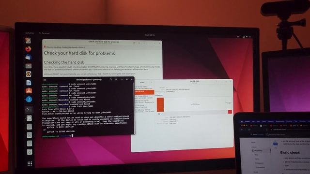 Trying to check my dead SSD in Ubuntu смотреть онлайн