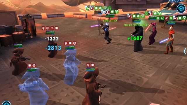 SWGOH Jawas vs EP SK Mara 5v5 GAC 3 4 2024 смотреть онлайн