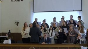 Хор - «О Иисус, Спаситель, Ты услышь мою мольбу»