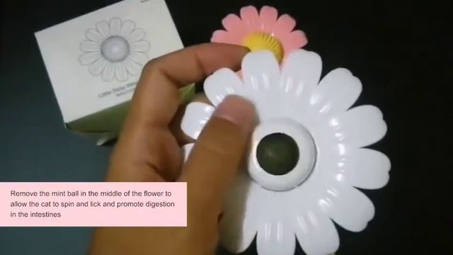 Pet Daisy Spinning Windmill Funny Cat Toy Molar Teeth Cleaning Cat Toy смотреть онлайн