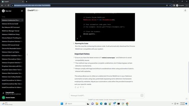 selenium undetected chromedriver java