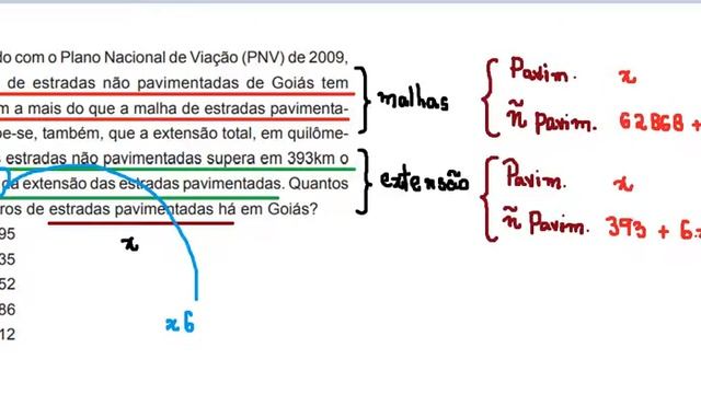 ⏰📐Equação do 1º grau na prova do Banco do Brasil 2010 (CESGRANRIO) (Questão 14 PROVA AMARELA) смотреть онлайн