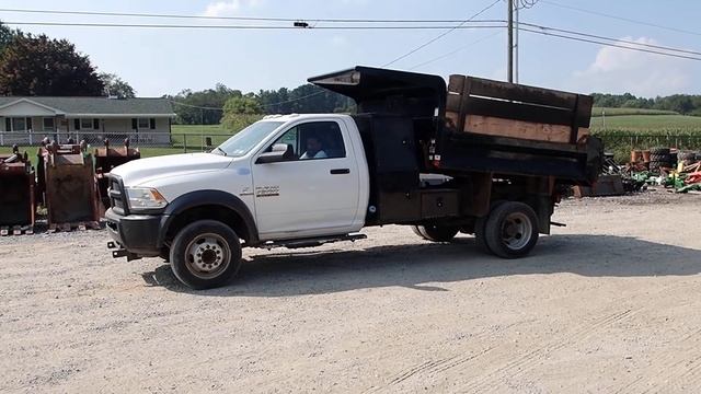 2013 DODGE RAM 4500 DUMP TRUCK For Sale смотреть онлайн