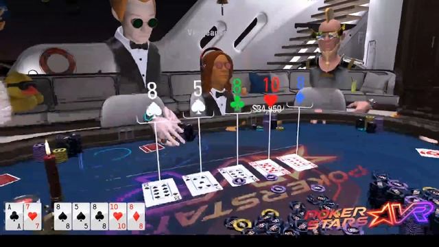 Pokerstars VR Game | Crazy Germans lol Virtual Reality game play on OCULUS HTC VIVE смотреть онлайн