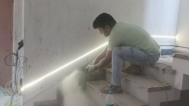 6mm profile lights fitting for staircace смотреть онлайн