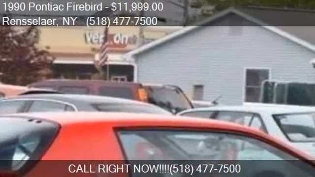 1990 Pontiac Firebird Formula 2dr Hatchback for sale in Rens смотреть онлайн