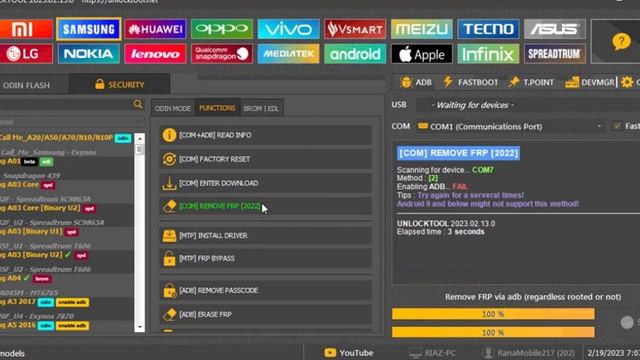 Samsung A30/A305F FRP Unlock Android 11 смотреть онлайн