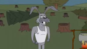 Заяц и лесоруб. Клевый мультик