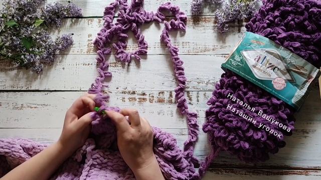 Как вязать из пуффи с помощью крючка. смотреть онлайн