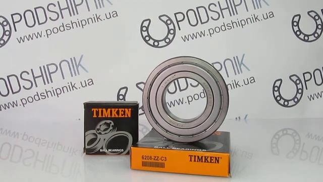 Підшипник TIMKEN 6208 2Z/C3, розміри 40*80*18 смотреть онлайн