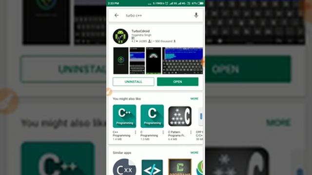 C and C++ Programming Software on Android mobile phone #youtube #trending