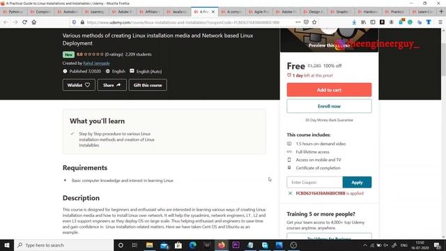 Learn New Skills For Free And Get Certificate of Completion | Now Udemy Paid Courses Are Free #Udem смотреть онлайн