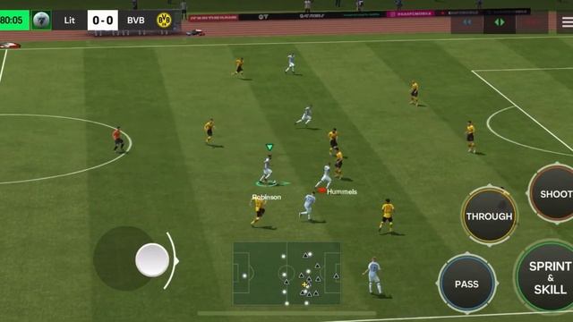 EA Sports FC 24 - Mobile I fc24 GAMEPLAY iOS Android | winning Match 🏟️ ⚽️ смотреть онлайн