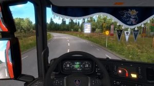 Scania S500 Из Питера в Швецию.