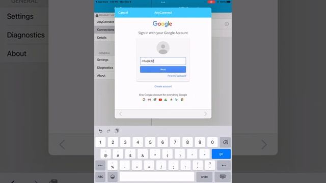 Using Google Authentication with Anyconnect and 2-factor authentication - Cisco ASA