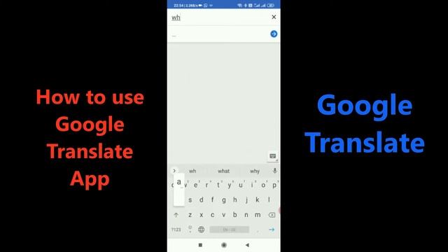 Mobile App Tutorial: How to use Google Translate on mobile phone. Tips And Tricks