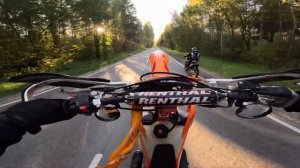 Regulmoto Crosstrec 300 на заднем