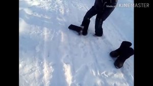 МАРАФОН "БОСИКОМ ПО СНЕГУ"