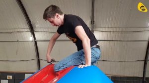 Надувная водная горка TimeTrial для бассейна или батута