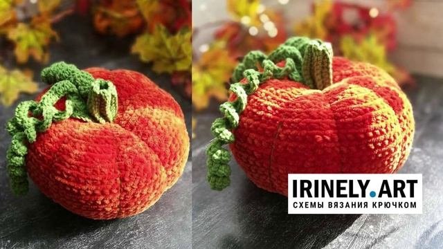 Схема Плюшевая тыква крючком. Автор: Crochettoys And Patterns