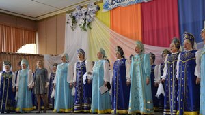 Песня "Волга-река" музыка В.Балажа, Поет хор  "Волжские зори" г. Балаково Саратовской области