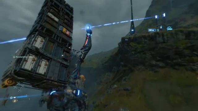 Тестирую канатный подъёмник. :) (развлекаюсь) смотреть онлайн