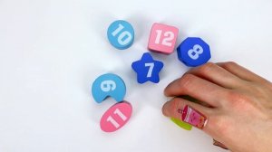 Развивающее Видео для Малышей - Учим Числа и Геометрические Фигуры!