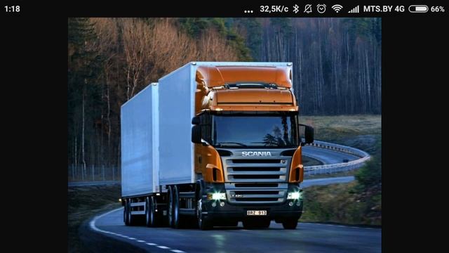грузовики скания [  trucks Scania  ] photo-collage