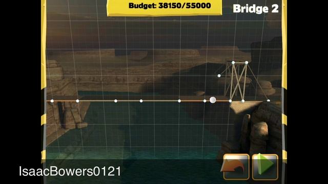 Bridge Constructor Walkthrough: Eastern Mainland Bridge 2