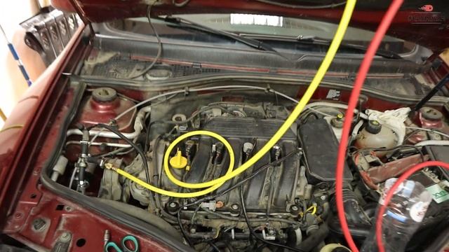 Замер давления топлива на Duster смотреть онлайн
