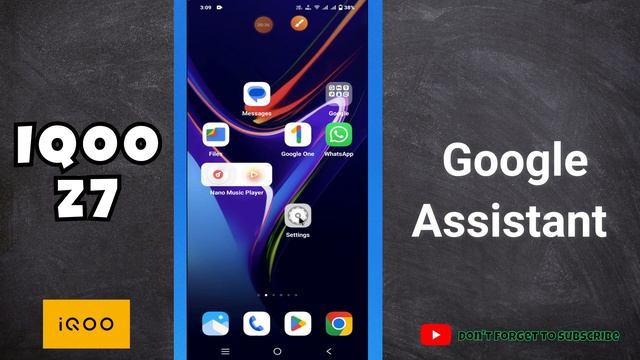 Google Assistant settings || How to use google assistant IQOO Z7