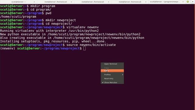 how to install django framework on Ubuntu Xenial 1604 English 20170913