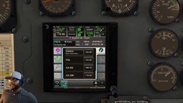 X-Plane 11: Anchorage to Fairbanks in a Saab 340 on VATSIM / Alaska Tour Episode 1 смотреть онлайн