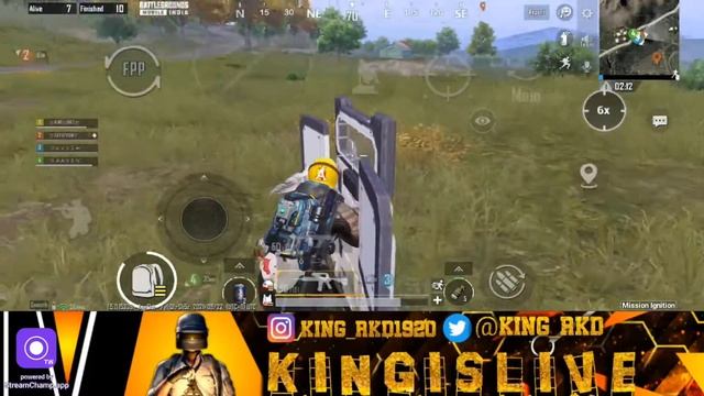 👑KING OF KINGS ON LIVE..!👑  Battlegrounds mobile india IOS
