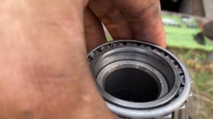 Провернуло підшипник на валу корпусу диференціала Dana 30