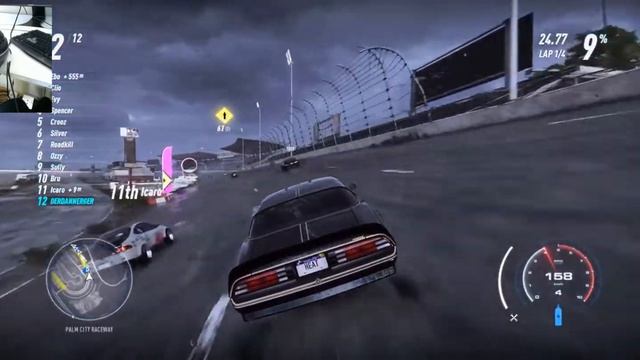 Pontiac Firebird 77 Need for Speed Heat thrustmaster 300RS/GT Gameplay смотреть онлайн