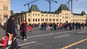 Пасха Москва Красная площадь