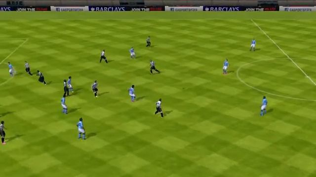 FIFA 13 iPhone/iPad - Manchester City vs. Newcastle Utd смотреть онлайн