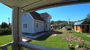 Лестница в дом из бетона/очередной этап в стройке закрыт