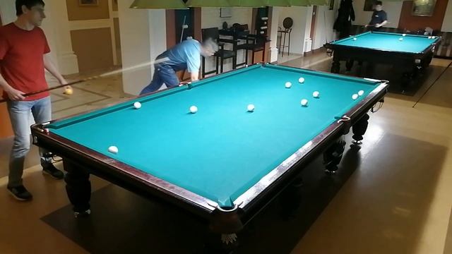 Московская пирамида - 8-й шар под заказ - партия между Сергеем и Константином смотреть онлайн