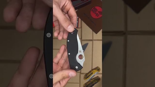 Реплика ножа Spyderco Tenacious G10 - обзор!