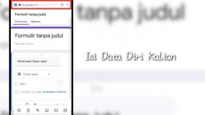 Tutorial Membuat Google Form Di Hp Android Dengan mudah!!!!