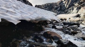 Снежники.
Полярный Урал. Рай-Из.