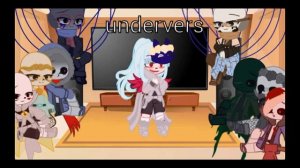 ❤[Sans AUs React To My AUs]°(Bad Apple)°[Gacha Club]°{pt1/؟}°