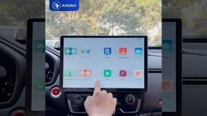 Автомагнитола Ainavi 13.1" 1 Din для автомобилей с функциями Carplay и Android Auto